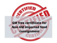 GM free certificate